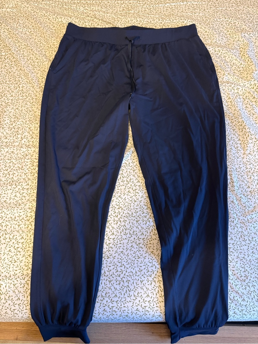 Women’s Navy Drawstring Jogger Pants